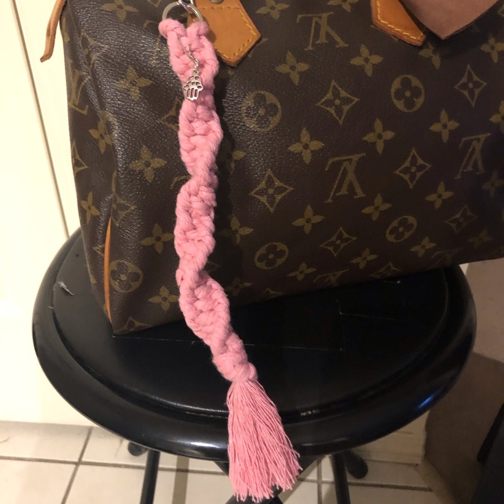 Macrame Keychain/Bag Chain - Picture 8 of 8